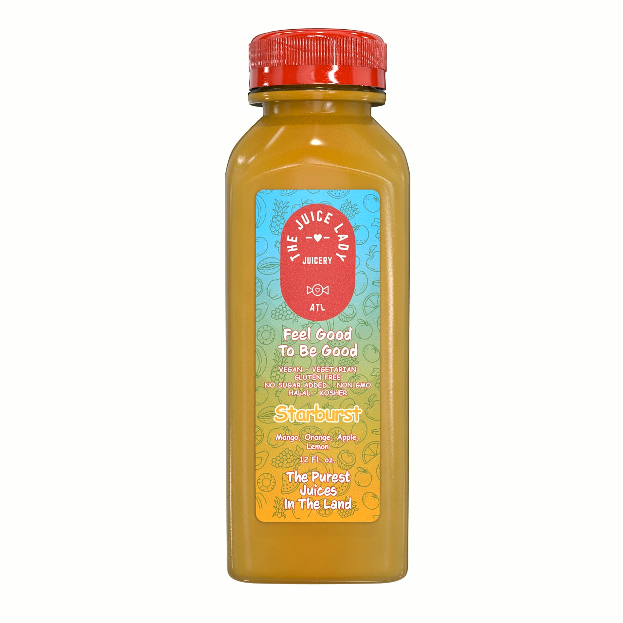 Starburst Mango, Orange, Apple, Lemon Juice Drink - 1 bottle (12 oz)