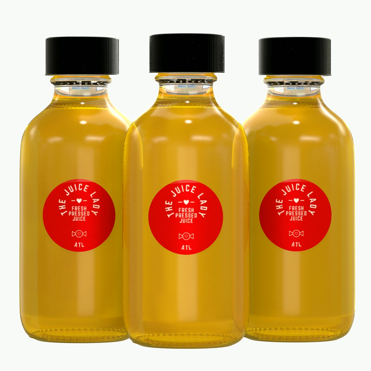 GINGER APPLE SHOTS - Organic Ginger, Apple 1 Bottle (2 fl oz)